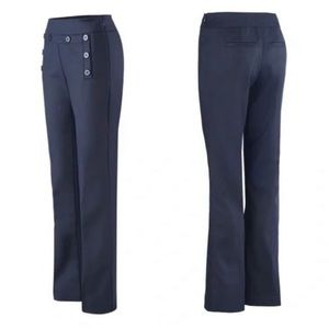 NWOT CAbi 5077 Midnight Blue Mariner Nautical Trousers